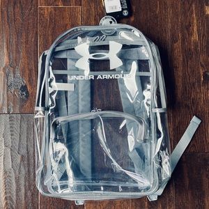 clear backpack under armour